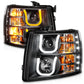 Anzo Chevy Silverado 1500 07-13 / 2500HD/3500HD Headlights W/ U-Bar Switch