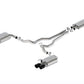 Ford Racing 2024 Mustang 5.0L Touring Non-Active Cat-Back Exhaust w/GT Valance - Black Tip M-5200-M5TBV