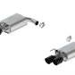Ford Racing 2024 Mustang 2.3L Sport Active Axle-Back - Black Tip M-5230-M2SB