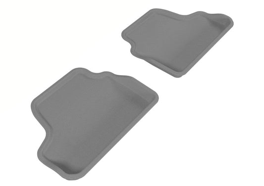 3D MAXpider 2007-2013 BMW 3 Series E93 Kagu 2nd Row Floormats - Gray L1BM02421501