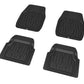 3D MAXpider 777-1 Universal Kagu Black Mat 4pcs (Size: L Front L 28in x W 21in Rear L 20in x 21in) 2099L-09-FR4