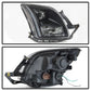 SPYDER xTune 06-09 Ford Fusion Light Bar DRL Projector Headlights - Black (PRO-JH-FFU06-LB-BK) 9042119