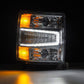 AlphaRex 14-15 Chevy 1500 PRO-Series Projector Headlights Chrome w/Sequential Signal &  DRL 880246 *Discontinued