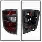 SPYDER Xtune Honda Ridgeline Pickup 06-08 OEM Style Tail Lights Red Smoked ALT-JH-HRID06-OE-RSM 9033193