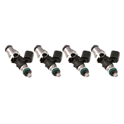 Injector Dynamics 1050cc Injectors-48mm L/14mm Adaptor Top/2x8mm Lower O-Ring (SFC Rails) (Set of 4)