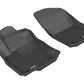 3D MAXpider 2012-2018 Mercedes-Benz GLE-Class/GLS-Class/ML-Class Kagu 1st Row Floormat - Black L1MB02911509
