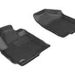 3D MAXpider 2010-2013 Kia Soul Kagu 1st Row Floormat - Black L1KA00811509