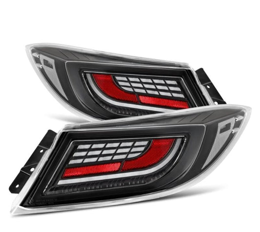 AlphaRex 22-24 Toyota GR86 LUXX LED Taillights Alpha-Black 675040 *Discontinued
