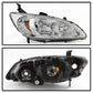 SPYDER xTune 04-05 Honda Civic (Excl Hatchback/Si) OEM Style Headlights - Chrome (HD-JH-HC04-4D-AM-C) 9042713