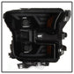 SPYDER xTune 15-17 Ford F-150 DRL LED Light Bar Projector Headlights - Black Smoke (PRO-JH-FF15015-LB-BSM) 9042942