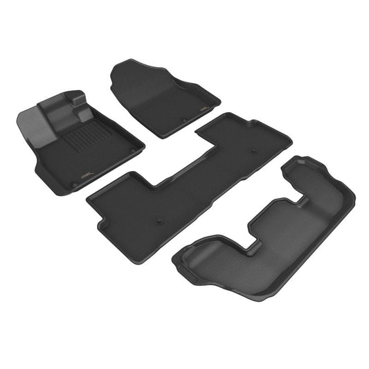 3D MAXpider 2023-2024 Honda Pilot Kagu Full Set - Black L1HD13501509