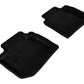 3D MAXpider 2012-2019 Subaru Impreza/XV Crosstrek/WRX/Sti Kagu 2nd Row Floormats - Black L1SB00821509