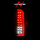 ANZO 15-21 GMC Canyon Full LED Tail Lights w/ Red Lightbar Black Housing Smoke Lens 311435