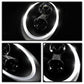 Spyder Porsche 911 997 2005-2009 Projector Headlights Halogen Model DRL LED Blk PRO-YD-P99705-DRL-BK 5080134