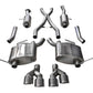 Corsa 11-20 Jeep Grand Cherokee 3.6L V6 Polished Sport Cat-Back Exhaust 14984