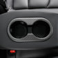 Backseat Cup Holder for Tesla Model 3 Model Y - Carbon Fiber Interior Mods