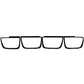 Anzo Taillight Bezels 2010-2013 Chevrolet Camaro Taillight Bezels- 4pc Flat