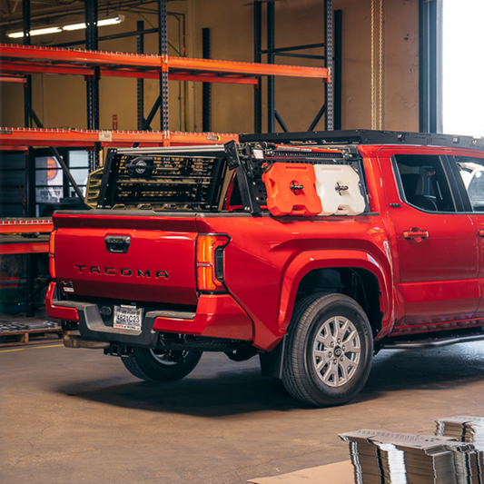 Cali Raised LED Cali Raised Overland Bed Rack For 2024+ Toyota Tacoma - Short Bed Low Profile Rack CR4053