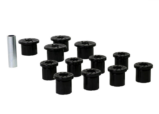 Whiteline 84-89 Toyota 4Runner/Pickup Rear Leaf Spring Shackle Bushing Kit W73469