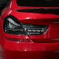BMW 6 Series F12 F13 F06 Smoke and Red GTS OLED Style Taillights (2011-2018)
