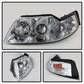 Spyder Ford Mustang 99-04 Projector Headlights LED Halo Chrome High H1 Low H1 PRO-YD-FM99-1PC-AM-C 5010452