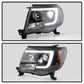 Spyder Toyota Tacoma 05-11 V2 High-Power LED Headlights - Black PRO-YD-TT05PL-BK 5088185
