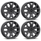 Ford Racing 2024 F-150 18x7.5in Wheel Kit - Matte Gray M-1007K-1875GA