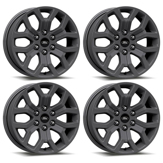 Ford Racing 2024 F-150 18x7.5in Wheel Kit - Matte Gray M-1007K-1875GA