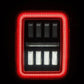 AlphaRex 19-24 Jeep Gladiator JT Nova-Series Prismatic LED Tail Lights - Alpha-Black 602050 *Discontinued