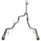 CORSA Performance Corsa 2021-2023 Ford F-150 SuperCrew/5.5ft Bed 3.5L V6 Sport Cat-Back Dual Rear Exit-Polished 21185