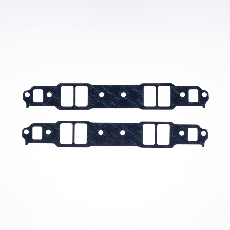 Cometic Gasket Cometic Chevy Gen1 Small Block V8 .094in Fiber Intake Mani Gskt Set-1.282in x 2.175in Rectangle Port C5528-094