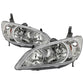 SPYDER xTune 04-05 Honda Civic (Excl Hatchback/Si) OEM Style Headlights - Chrome (HD-JH-HC04-4D-AM-C) 9042713