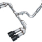 AWE Tuning AWE 22-24 Audi 8Y S3 Track Edition Exhaust  - Diamond Black Tips 3020-43897