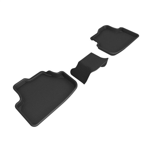 3D MAXpider 21-23 Volkswagen Gti/R Kagu Floor Mat- Black R2 L1VW12221509
