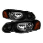 SPYDER Xtune Chrysler Sebring Convertible & Sedan 04-06 OEM Style Headlights Black HD-JH-CHRSE04-4D-AM-BK 9029622