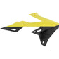 Acerbis 18+ Suzuki RMZ250/ RMZ450 Radiator Shroud - Yellow/Black 2686491017