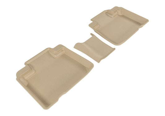 3D MAXpider 2015-2020 Ford Edge Kagu 2nd Row Floormats - Tan L1FR09321502