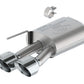 Ford Racing 2024 Mustang 5.0L Extreme Non-Active Axle-Back w/Valance - Chrome Tip M-5230-M5ECV