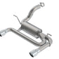 Borla 2018 Jeep Wrangler JL/JLU 3.6L 2DR/4DR ATAK SS Axle Back Exhaust w/3.5in Tips 11957