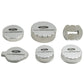Ford Racing 15-19 Mustang 2.3L/5.0L/5.2L Aluminum Machined Engine Cap Covers M-6766-M50A