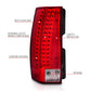 Anzo 2007-2014 Chevrolet Suburban LED Taillights Red/Clear - Escalade Look