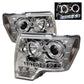 Spyder Ford F150 09-14 Projector Headlights Halogen Model- LED Halo LED Chrm PRO-YD-FF15009-HL-C 5010247
