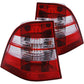 Anzo 1998-2005 Mercedes Benz M Class W163 Tail lights Chrome