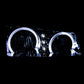 Anzo 2003-2006 Chevrolet Silverado 1500 Crystal Headlights w/ Halo Black