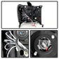 Spyder GMC Sierra 1500/2500 07-13 Projector Headlights LED Halo- LED Blk Smke PRO-YD-GS07-HL-BSM 5078506
