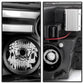 Spyder Dodge Ram 09-12 Projector Headlights Light Bar DRL Black PRO-YD-DR09-LBDRL-BK 5081001