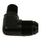 Aeromotive Fitting Elbow 1/4in-MNPT to AN-08 90-Deg Black 15667