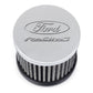 Ford Valve Cover Breather w/ Steel Top Chrome FRD302-236