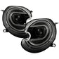 Spyder Mini Cooper 07-12 V2 Halogen Model Only Projector Headlights - Black PRO-YD-MC07V2SI-SBLB-BK 5088215