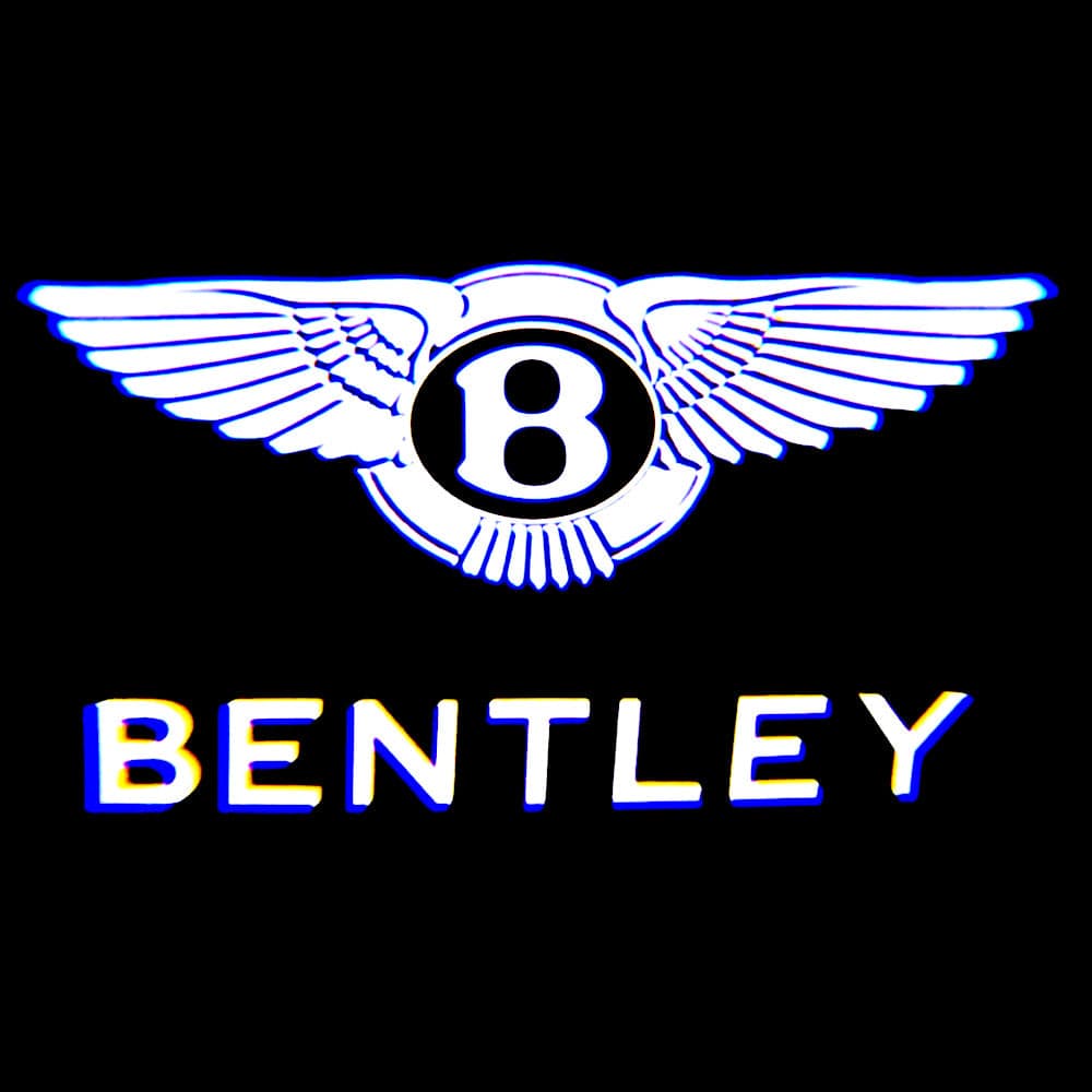 Bentley Continental GT Premium Door Puddle Lights Various Designs 2003-2026